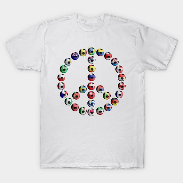 World Game 2018 Peace Symbol T-Shirt by reapolo